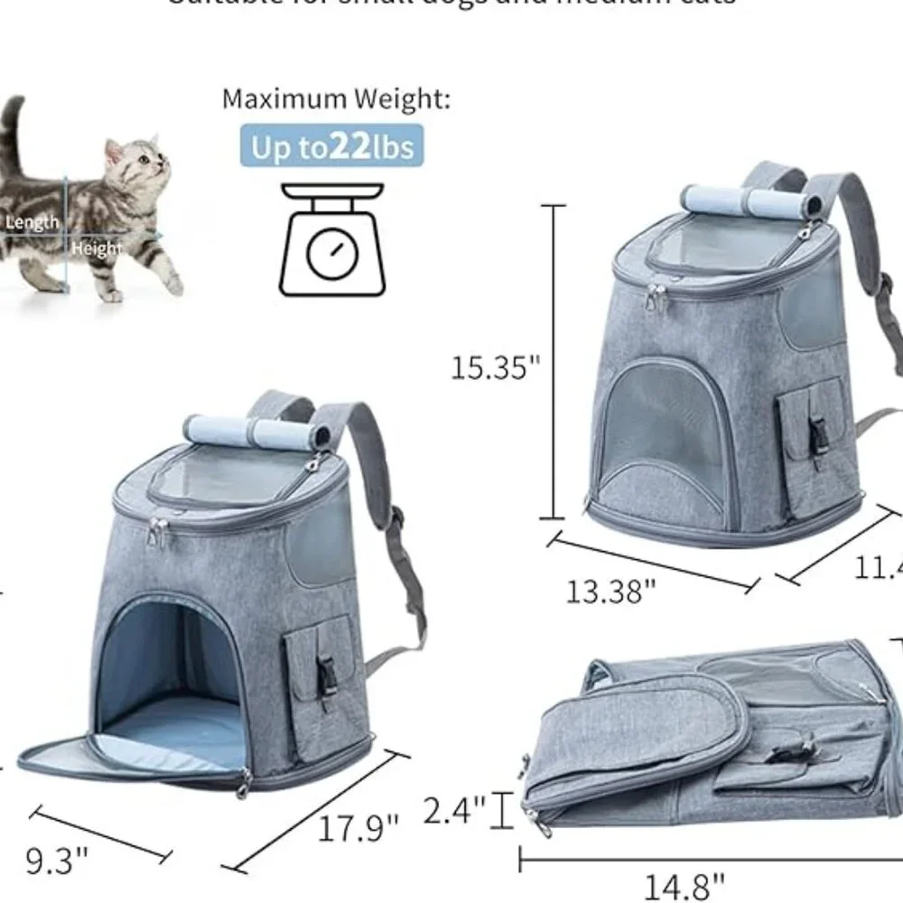 Cat backpack carrier